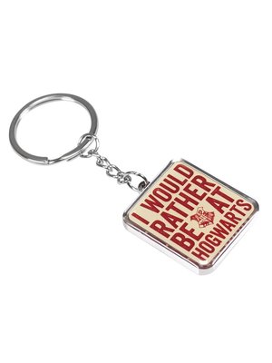 Half Moon Bay Harry Potter Rather Be At Hogwarts Metal Keychain