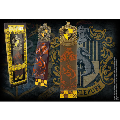 The Noble Collection Harry Potter Hufflepuff Crest Bookmark Noble Collection The Noble Collection Harry Potter Hufflepuff Crest Bookmark Noble Collection