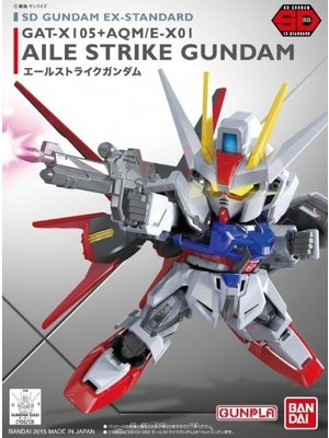 Bandai Gundam SD Gundam Ex-Deformed 002 Aile Strike GAT-X105 Model Kit