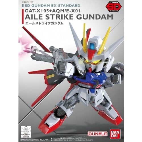 Bandai Gundam SD Gundam Ex-Deformed 002 Aile Strike GAT-X105 Model Kit