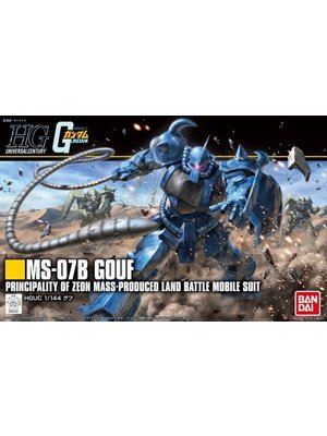 Bandai Gundam HGUC MS-07B Gouf HG 1/144 13cm Model Kit