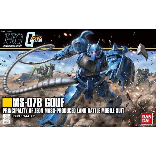 Bandai Gundam HGUC MS-07B Gouf HG 1/144 13cm Model Kit