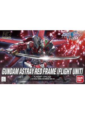 Bandai Gundam HG Gundam Seed Astray Red Frame (Flight Unit) Model Kit 58