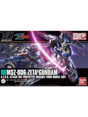 Bandai Gundam HGUC 1/144 MSZ-006 Zeta Attack Use Prototype Model Kit 203