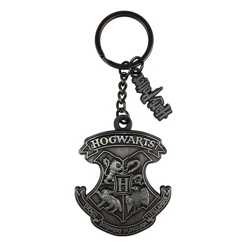 Groovy Harry Potter Hogwarts Metal Keychain