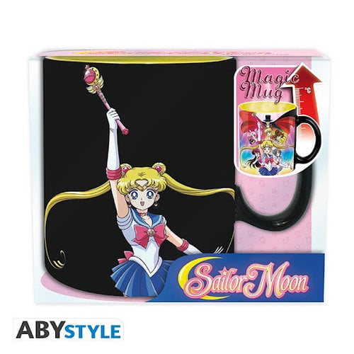 Abystyle Sailor Moon Group Heat Change Mug 460ml