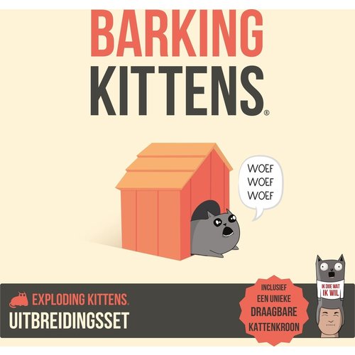Barking Kittens (Expansion Pack) NL incl. Draagbare Kattenkroon