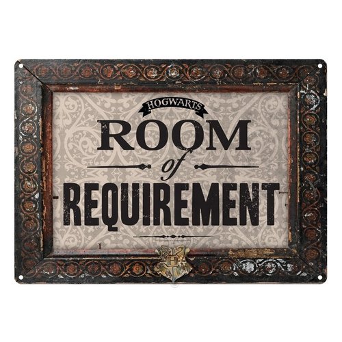 Pyramid Harry Potter Metal Poster 21x15cm Room of Requirement