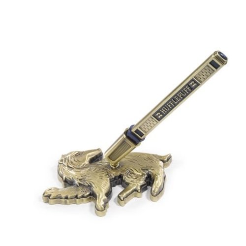 Harry Potter Hufflepuff House Pen and Stand Noble Collection Harry Potter Hufflepuff House Pen and Stand Noble Collection