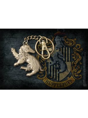 The Noble Collection Harry Potter Hufflepuff Badger Keychain Noble Collection