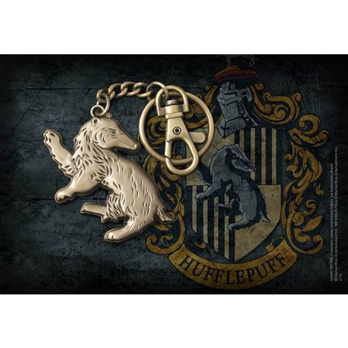 Harry Potter Hufflepuff Badger Keychain Noble Collection Harry Potter Hufflepuff Badger Keychain Noble Collection