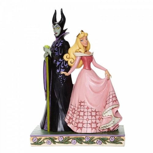 Disney Traditions Disney Traditions Sorcery and Serenity Aurora and Maleficent Figurine