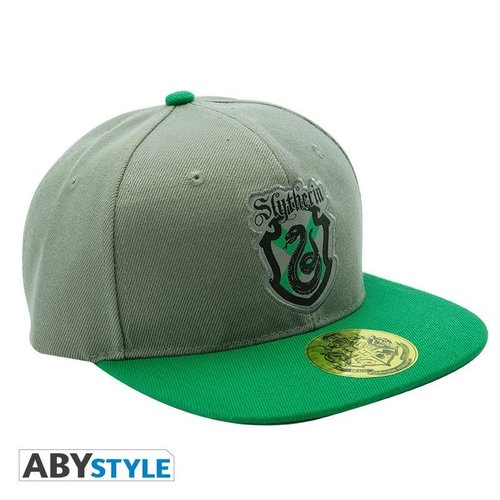 Harry Potter Slytherin Badge Gray / Green Cap Harry Potter Slytherin Badge Gray / Green Cap