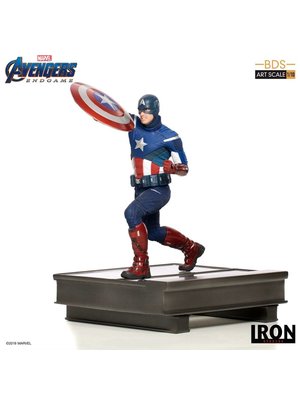 Iron Studios Marvel Avengers Endgame Captain America 2012 Statue BDS Art 21cm