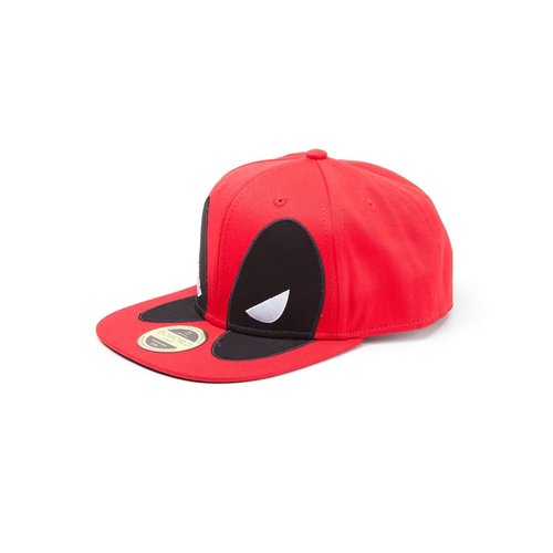 Marvel Deadpool Big Face Snapback Cap Marvel Deadpool Big Face Snapback Cap