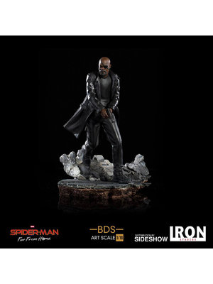 Iron Studios Marvel Spider-Man Far From Home Nick Fury 1/10 Scale Statue Iron Studios