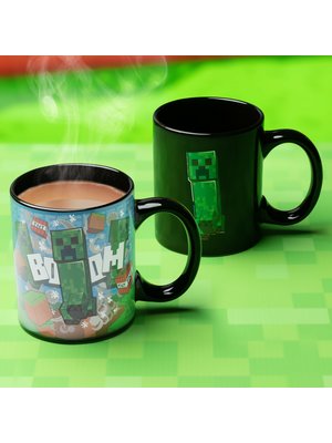 Paladone Minecraft Creeper Heat Change Mug