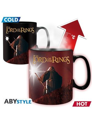 Abystyle Lord of the Rings You Shall Not Pass Heat Change Mug 460ml