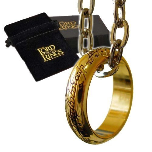 The Noble Collection Lord of the Rings The One Ring Necklace Noble Collection