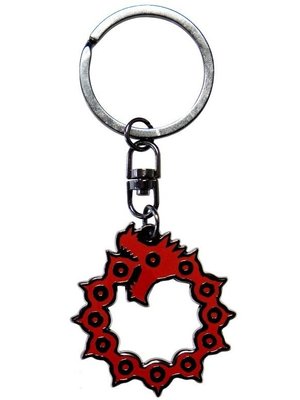 Abystyle Seven Deadly Sins Emblem Metal Keychain