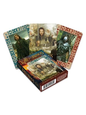 Aquarius Lord of the Rings Heroes & Villains Playing Cards
