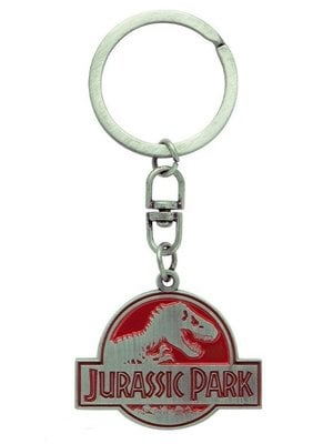 Abystyle Jurassic Park Logo Metal Keychain