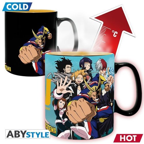 Abystyle My Hero Academia Group Heat Change Mug 460ml