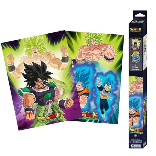 Abystyle Dragon Ball Broly Set 2 Posters 52x38cm