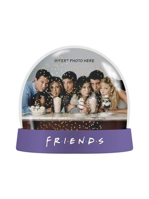 Friends Photo Snow Globe