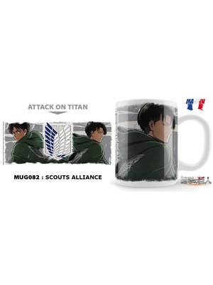 Unekorn Attack On Titan Mug 325ml Scouts Alliance