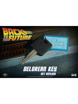 Doctor Collector Back To The Future Delorean Car Key Replica