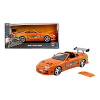 Fast & Furious Brians Toyota Supra 1:24 Figure Metals Die Cast