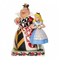 Disney Traditions Chaos and Curiousity Alice and the Queen of Hearts Figurin