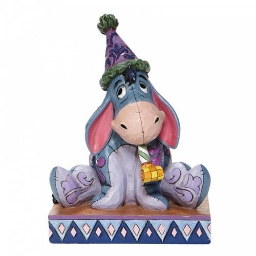 Disney Traditions Disney Traditions Birthday Blues Eeyore with Birthday Hat Figurine