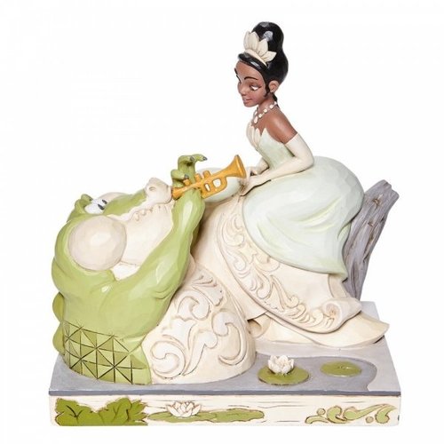 Disney Traditions Disney Traditions Bayou Beauty White Woodland Tiana Figurine Disney Traditions Disney Traditions Bayou Beauty White Woodland Tiana Figurine