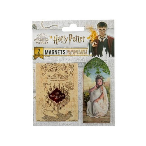 BEM'S Harry Potter Marauders Map 2 Magnet Set