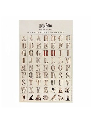 Minalima Harry Potter Alphabet Magnet Set