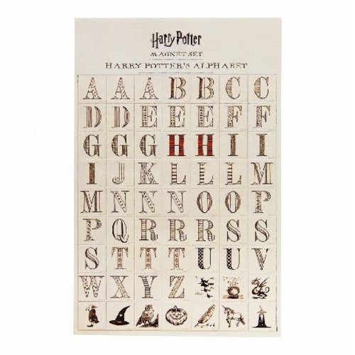 Minalima Harry Potter Alphabet Magnet Set