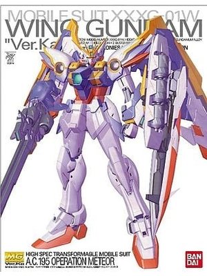 Bandai Gundam MG 1/100 Wing Gundam Ver.Ka A.C.195 Operation Meteor MK 18cm