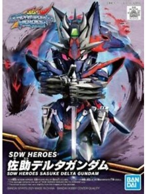 Bandai Gundam SDW Heroes Sasuke Delta Gundam Model Kit 06