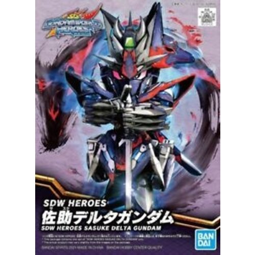 Bandai Gundam SDW Heroes Sasuke Delta Gundam Model Kit 06