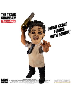 The Texas Chainsaw Massacre Mega Scale Leatherface 15inc Action Figure with Sound