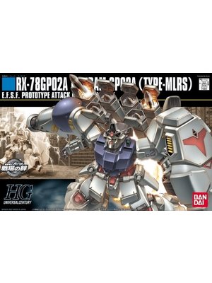 Bandai Gundam HGUC 1/144 RX-78GP02A MLRS Model Kit 075