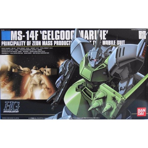 Bandai Gundam HGUC 1/144 Gelgoog Marine MS-14F Model Kit 016