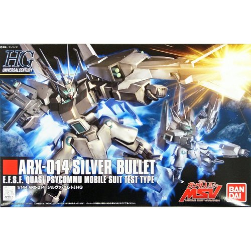 Bandai Gundam HGUC 1/144 ARX-014 Silver Bullet Model Kit 170