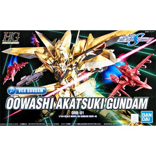 Bandai Gundam HG Seed Oowashi Akatsuki ORB-01 Model Kit