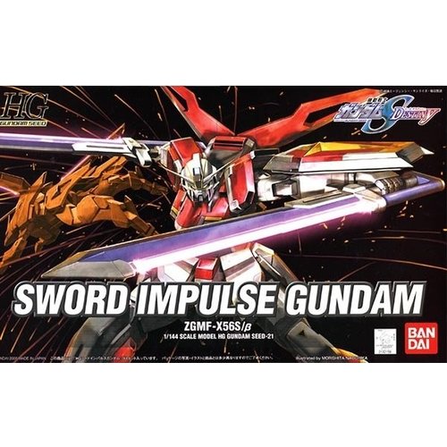 Bandai Gundam HG Seed Destiny Sword Impulse Gundam Model Kit 21