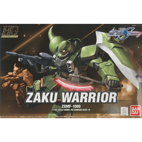 Bandai Gundam HG Seed 1/144 Zaku Warrior ZGMF-1000 Model Kit 18