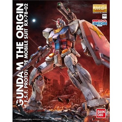 Gundam MG 1/100 The Origin RX-78-2 Gundam Model Kit Gundam MG 1/100 The Origin RX-78-2 Gundam Model Kit