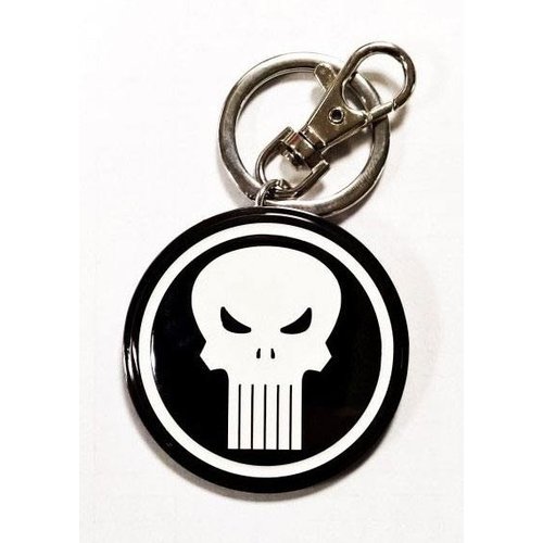 Semic Marvel Punisher Logo 3D Metal Keychain